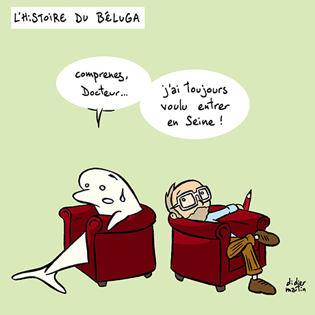 didier martin, dessin de presse, psy, béluga