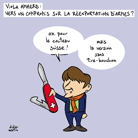viola amherd, couteau suisse